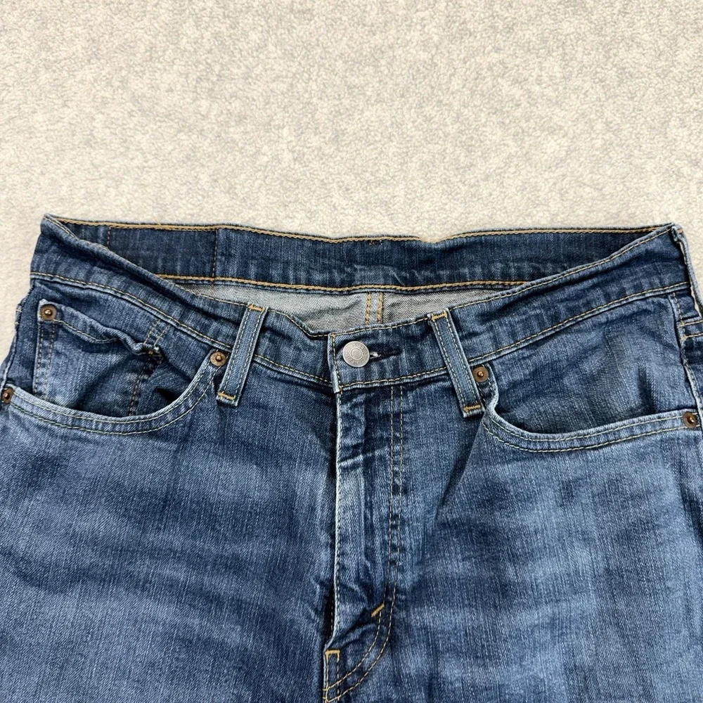 Levi's Men's 33x30 Blue Wash Slim Straight Leg